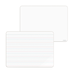 U Brands® Non-Magnetic Double Sided Dry-Erase Lap Boards, 12" X 9", 10 Pack