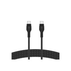 Belkin BoostCharge Pro Flex Braided USB-C To USB-C Charger Cable, 2M/6.6FT, Black