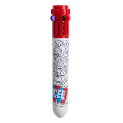 Icee 10-Color Pen, Quantity 1