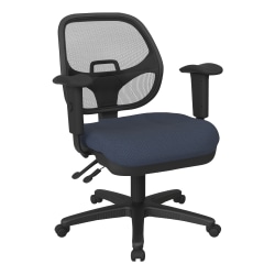 Office Star™ Ergonomic Mesh Task Chair With ProGrid® Back, Ink Blue