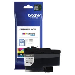 Brother® LC3039 Black Ultra-High-Yield Ink Cartridge, LC3039BK