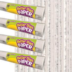 Teacher Created Resources Better Than Paper Bulletin Board Roll, 4' x 12', Birch Trees, 4-Pack