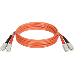 Eaton Tripp Lite Series Duplex Multimode 62.5/125 Fiber Patch Cable (SC/SC), 3M (10 ft.) - Network cable - N306010