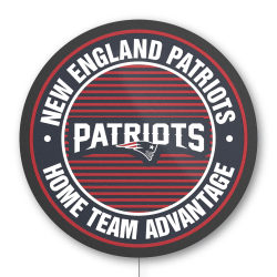 Imperial NFL Home Team Advantage LED Lighted Sign, 23" x 23", New England Patriots