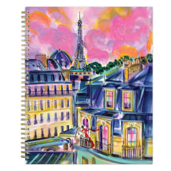 2024-2025 Blue Sky TWD Weekly/Monthly Planning Calendar, 8-1/2" x 11", Paris from the Rooftops, July To June, 147462
