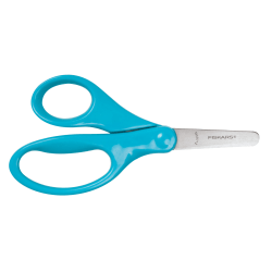 Fiskars® Scissors For Kids, Grades PreK-2nd, 5", Blunt, Assorted Colors