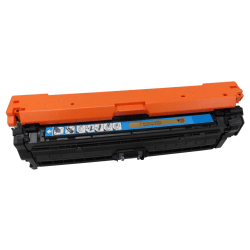 Hoffman Tech Remanufactured Cyan Toner Cartridge Replacement For HP 650A, CE271A, 545-271-HTI