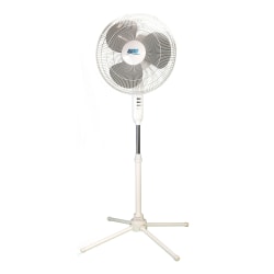 Seasons Comfort™ 3-Speed Oscillating Fan with Pedestal Base, 16-In., White