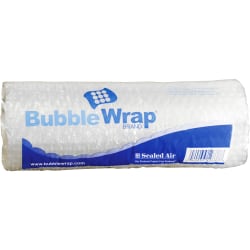 Sealed Air Bubble Wrap Multi-purpose Material - 12" Width x 10 ft Length - 1 Wrap(s) - Lightweight, Perforated - Clear