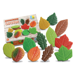 Yellow Door Sensory Play Stones, Leaves, Set Of 12