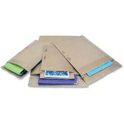 Jiffy Mailer Padded Self-Seal Mailers, 8-1/2" x 14-1/2", 90% Recycled, Natural, Carton Of 100 Mailers