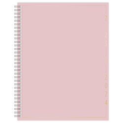 2023-2024 Office Depot® Brand Fashion Weekly/Monthly Academic Planner, 8-1/2" x 11", Simple Chic, July 2023 to June 2024, NW8511PPSC