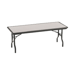 Iceberg IndestrucTable™ Folding Table, 30" x 72", Granite