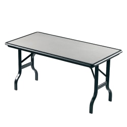 Iceberg IndestrucTable™ Folding Table, 30" x 96", Granite