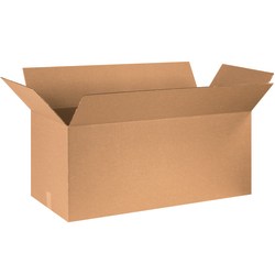 Partners Brand Long Corrugated Boxes, 36" x 14" x 14", Kraft, Pack Of 15 Boxes