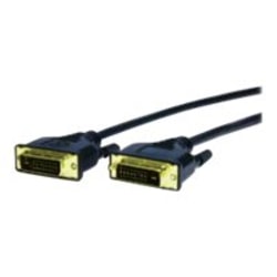 Comprehensive Standard Series 28 AWG DVI-D Dual Link Cable 10ft - 10 ft DVI-D Video Cable - First End: 1 x DVI-D (Dual-Link) Male Digital Video - Second End: 1 x DVI-D (Dual-Link) Male Digital Video - 28 AWG - Black