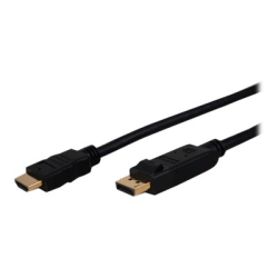 Comprehensive Standard Series DisplayPort To HDMI High-Speed Cable, 6'
