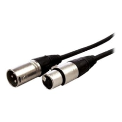 Comprehensive Standard - Microphone cable - XLR3 male to XLR3 female - 25 ft - shielded - matte black