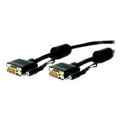 Comprehensive Standard - VGA cable - HD-15 (VGA), mini-phone stereo 3.5 mm (M) to HD-15 (VGA), mini-phone stereo 3.5 mm (M) - HD15PP10STA