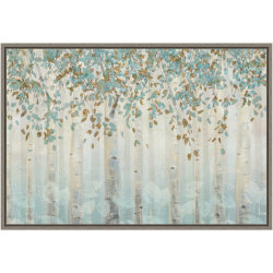 Amanti Art Dream Forest I by James Wiens Framed Canvas Wall Art Print, 16"H x 23"W, Greywash