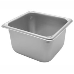 Vollrath Steam Table Pan, 1/6 Size 4, Silver