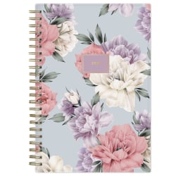 2025 Blue Sky Weekly/Monthly Planning Calendar, 5" x 8", Tula, January 2025 To December 2025