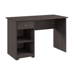 Bush Furniture Cabot 48"W Computer Desk With Storage, Heather Gray, Standard Delivery
