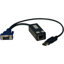 Tripp Lite KVM Switch USB Server Interface Unit HD15 USB RJ45 8 Pack TAA, B078101USB8