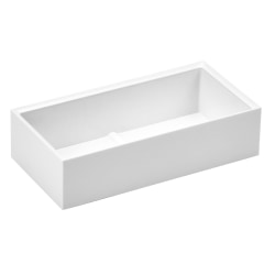 Bostitch® Office Konnect Stackable Wide Accessory Tray, White