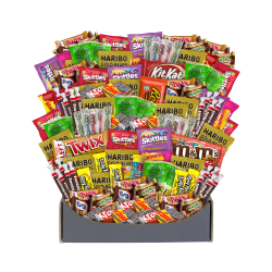 Snack Box Pros No Tricks Just Treats Halloween Snack Box, Box Of 140 Pieces