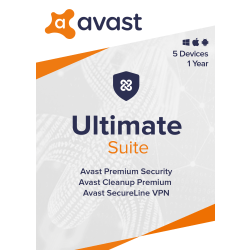 Avast Ultimate Suite 2020, For PC/Mac®, Disc