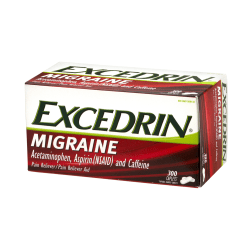 Excedrin Migraine Pain Reliever Caplets, Pack Of 300