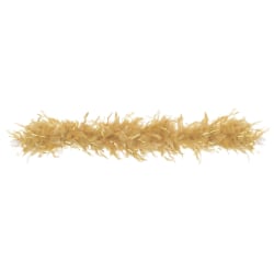 Amscan Feather Boa, 72" x 5", Gold