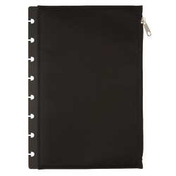 TUL® Discbound Storage Pouch, 6" x 8-1/2", Black