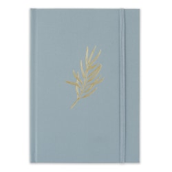 TUL® Hardcover Journal, Junior Size, Narrow Ruled, 192 Pages (96 Sheets), Blue