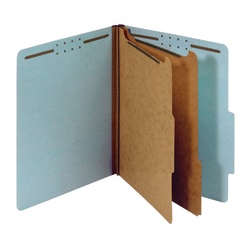 Blue Summit Supplies Classification Folders 10-Pack - 2 Inch Expansion Letter Size Pressboard