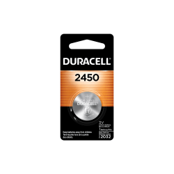 Duracell® 3-Volt Lithium 2450 Coin Battery, Pack of 1