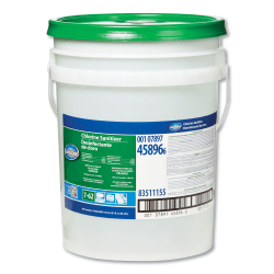 Luster Professional Liquid Chlorine Sanitizer, Chlorine Scent, Clear, 5 Gallon Pail