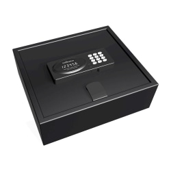 Innovative Hospitality Concepts Top Open Safe, 0.658 Cu. Ft., 15" Laptop Size, Black, Total Qty 1