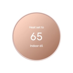 Google Nest Thermostat - For Cooling System, Home, Heat Pump