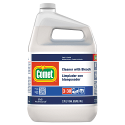 Comet® Cleaner with Bleach, Liquid, Closed Loop Concentrate, 1 gal , 3/Carton