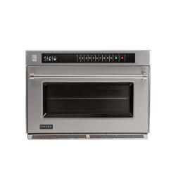 Amana AMSO 2,200W Microwave-Powered Steamer Oven, 1.6 Cu. Ft., Silver