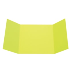 LUX Gatefold Invitation Envelopes, Adhesive Seal, Wasabi, Pack Of 50