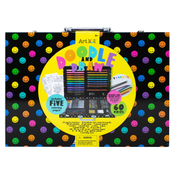 Art 101 Doodle and Draw 60-Piece Art Set
