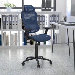 Flash Furniture Ergonomic Mesh High-Back Office Chair, Blue