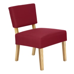 Monarch Specialties Salma Accent Chair, Red