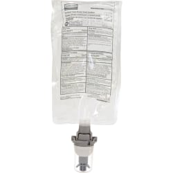 Rubbermaid Commercial Hand Sanitizer Foam Refill - Fragrance-free Scent - 37.2 fl oz (1100 mL) - Kill Germs - Hand - White Clear - Dye-free, Hygienic - 4 / Carton