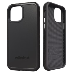 cellhelmet® Fortitude® Series Case, For iPhone® 12/12 Pro, Onyx Black, C-FORT-i6.1-2020-OB