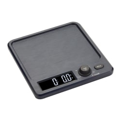 Taylor Precision Products Antimicrobial Kitchen Scale With Rotating Knob, 11 Lb Capacity, Gray