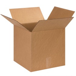 Partners Brand Corrugated Cube Boxes, 13"L x 13"W x 13"H, Kraft, Pack Of 25